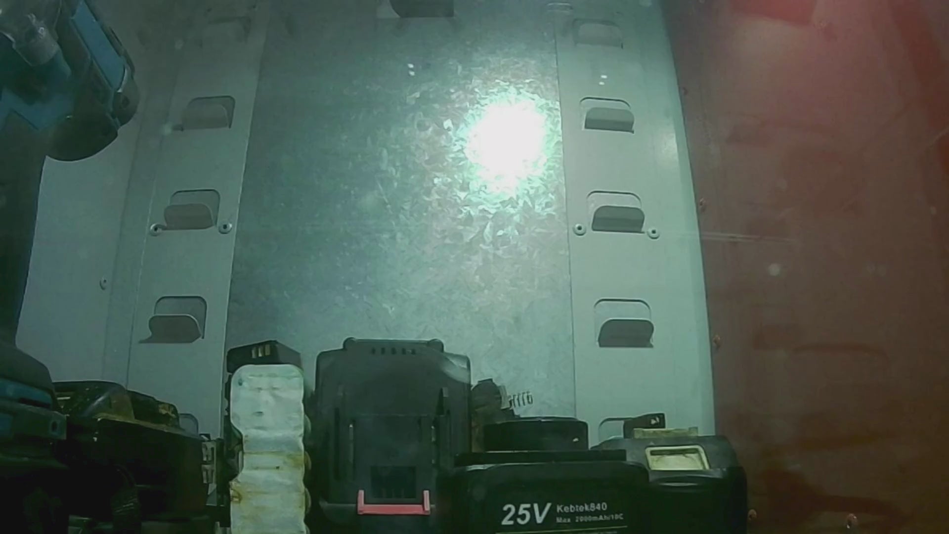 Load video: Fire in Hazero cabinet